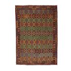 Preproga Kilim Chobi 253x360 ročno tkani Afgan volneni kilim