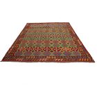 Preproga Kilim Chobi 253x360 ročno tkani Afgan volneni kilim