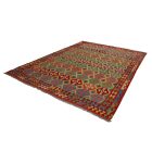 Preproga Kilim Chobi 253x360 ročno tkani Afgan volneni kilim