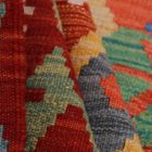 Preproga Kilim Chobi 253x360 ročno tkani Afgan volneni kilim
