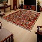 Preproga Kilim Chobi 238x299 ročno tkani Afgan volneni kilim