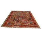 Preproga Kilim Chobi 238x299 ročno tkani Afgan volneni kilim