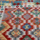 Preproga Kilim Chobi 301x484 ročno tkani Afgan volneni kilim