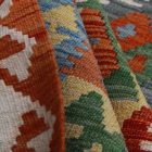 Preproga Kilim Chobi 301x484 ročno tkani Afgan volneni kilim
