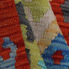 Preproga Kilim Chobi 259x350 ročno tkani Afgan volneni kilim