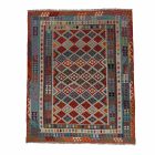 Preproga Kilim Chobi 247x300 ročno tkani Afgan volneni kilim
