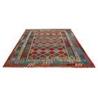 Preproga Kilim Chobi 247x300 ročno tkani Afgan volneni kilim