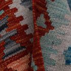 Preproga Kilim Chobi 250x344 ročno tkani Afgan volneni kilim