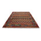 Preproga Kilim Chobi 245x340 ročno tkani Afgan volneni kilim