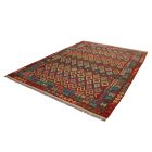 Preproga Kilim Chobi 245x340 ročno tkani Afgan volneni kilim