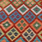Preproga Kilim Chobi 245x340 ročno tkani Afgan volneni kilim