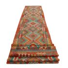 Tekači Kilim Chobi 105x686 zelo dolga kilim ročno tkana