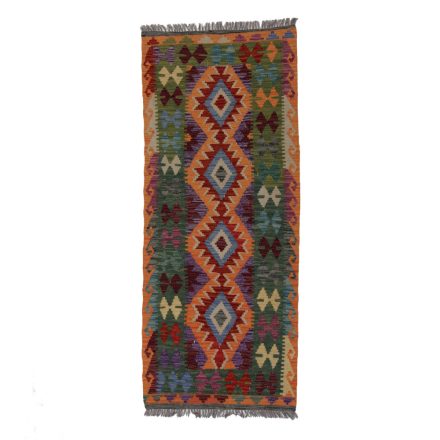 Preproga Kilim Chobi 78x191 ročno tkani Afgan kilim