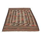 Nomadska preproga Kilim Adarskan 129x200 ročno tkana stenska preproga Kelim