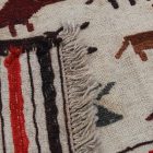 Nomadska preproga Kilim Adarskan 129x200 ročno tkana stenska preproga Kelim