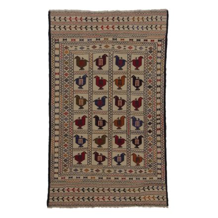 Nomadska preproga Kilim Adarskan 120x205 ročno tkana stenska preproga Kelim