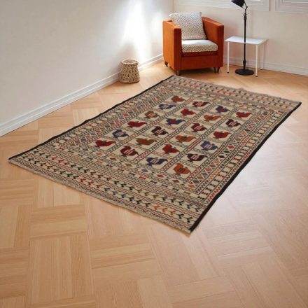 Nomadska preproga Kilim Adarskan 120x205 ročno tkana stenska preproga Kelim