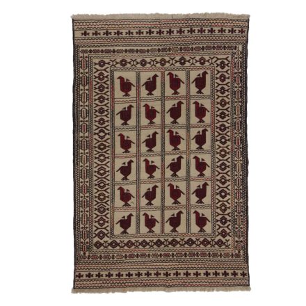 Nomadska preproga Kilim Adarskan 130x198 ročno tkana stenska preproga Kelim