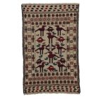Nomadska preproga Kilim Adarskan 119x186 ročno tkana stenska preproga Kelim
