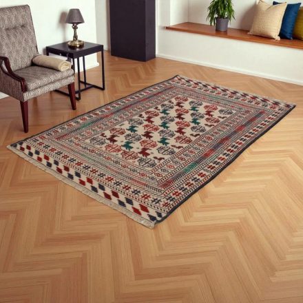 Nomadska preproga Kilim Adarskan 127x197 ročno tkana stenska preproga Kelim