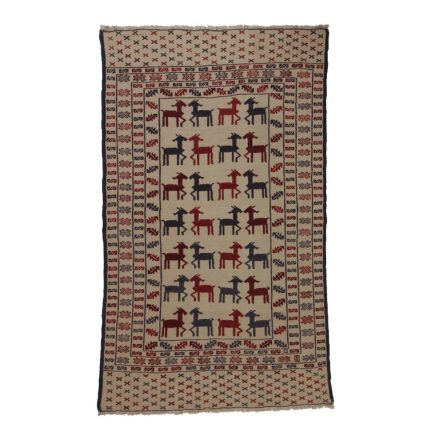 Nomadska preproga Kilim Adarskan 115x198 ročno tkana stenska preproga Kelim