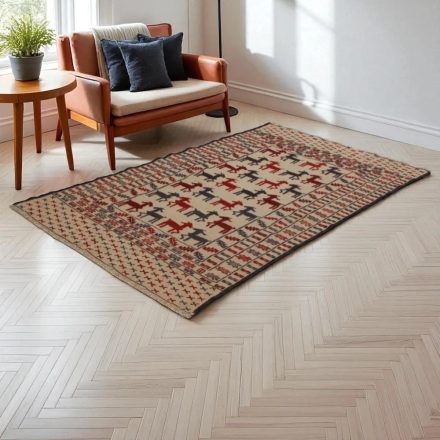 Nomadska preproga Kilim Adarskan 115x198 ročno tkana stenska preproga Kelim