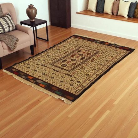 Nomadska preproga Kilim Adarskan 113x186 ročno tkana stenska preproga Kelim