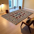 Nomadska preproga Kilim Adarskan 121x196 ročno tkana stenska preproga Kelim