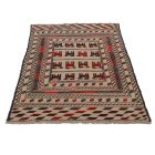 Nomadska preproga Kilim Adarskan 112x188 ročno tkana stenska preproga Kelim