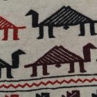 Nomadska preproga Kilim Adarskan 121x203 ročno tkana stenska preproga Kelim