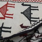 Nomadska preproga Kilim Adarskan 121x203 ročno tkana stenska preproga Kelim