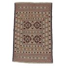 Nomadska preproga Kilim Adarskan 117x182 ročno tkana stenska preproga Kelim