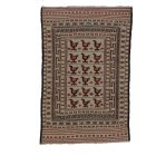 Nomadska preproga Kilim Adarskan 118x181 ročno tkana stenska preproga Kelim