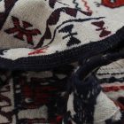 Nomadska preproga Kilim Adarskan 126x202 ročno tkana stenska preproga Kelim