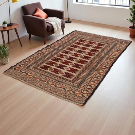 Nomadska preproga Kilim Adarskan 127x195 ročno tkana stenska preproga Kelim