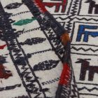 Nomadska preproga Kilim Adarskan 126x198 ročno tkana stenska preproga Kelim