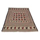 Nomadska preproga Kilim Adarskan 122x188 ročno tkana stenska preproga Kelim