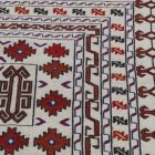 Nomadska preproga Kilim Adarskan 123x177 ročno tkana stenska preproga Kelim