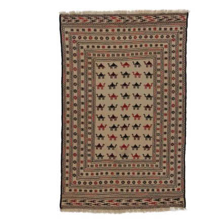Nomadska preproga Kilim Adarskan 122x194 ročno tkana stenska preproga Kelim
