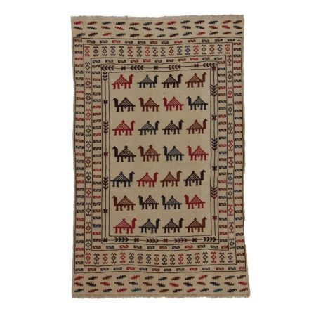 Nomadska preproga Kilim Adarskan 116x187 ročno tkana stenska preproga Kelim