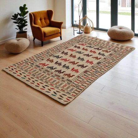 Nomadska preproga Kilim Adarskan 116x187 ročno tkana stenska preproga Kelim