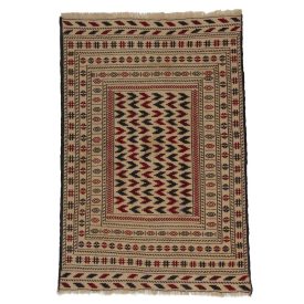   Nomadska preproga Kilim Adarskan 123x184 ročno tkana stenska preproga Kelim