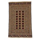 Nomadska preproga Kilim Adarskan 135x184 ročno tkana stenska preproga Kelim