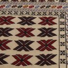 Nomadska preproga Kilim Adarskan 135x184 ročno tkana stenska preproga Kelim