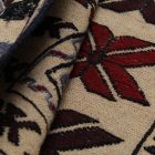 Nomadska preproga Kilim Adarskan 135x184 ročno tkana stenska preproga Kelim