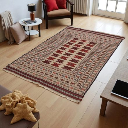 Nomadska preproga Kilim Adarskan 120x197 ročno tkana stenska preproga Kelim