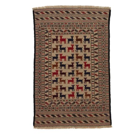 Nomadska preproga Kilim Adarskan 127x198 ročno tkana stenska preproga Kelim