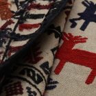 Nomadska preproga Kilim Adarskan 127x198 ročno tkana stenska preproga Kelim