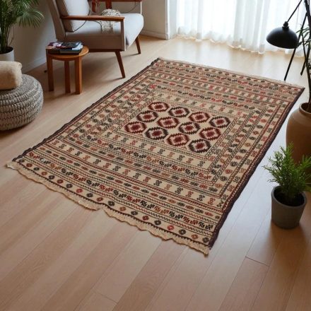 Nomadska preproga Kilim Adarskan 123x191 ročno tkana stenska preproga Kelim