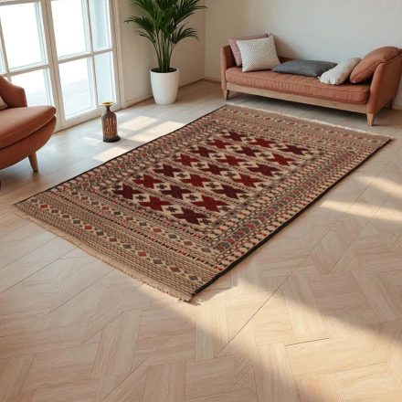 Nomadska preproga Kilim Adarskan 120x197 ročno tkana stenska preproga Kelim